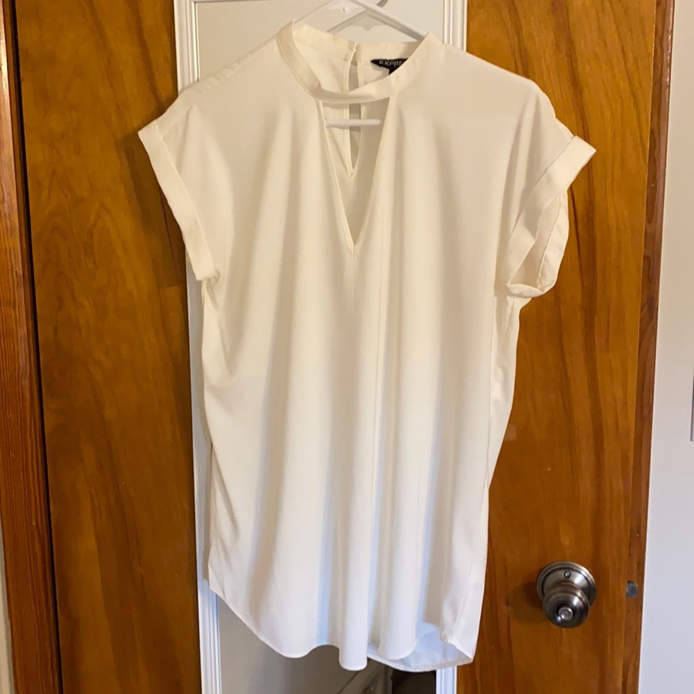 Express white blouse